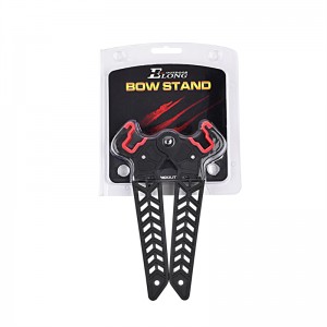 Elong Outdoor 46st03 Compound Bow Stand för bågskytte Fotografering Förening Bow Holder