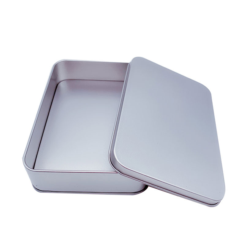 Presentmetallförpackningsbox Choklad tennlåda 160 * 110 * 35mm