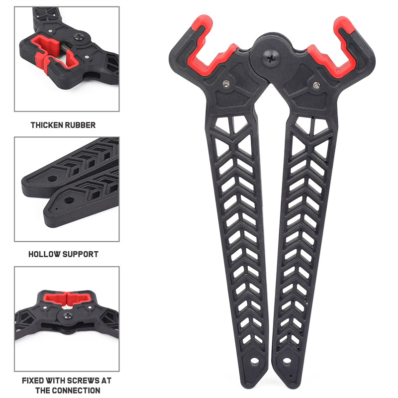 Elong Outdoor 46St02 Compound Bow Stand för bågskytte Fotografering Förening Bow Holder