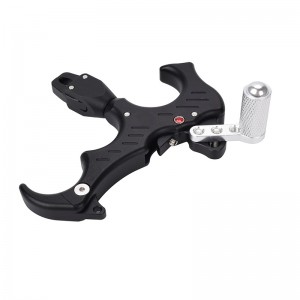ELONG OUTOME 42RA06-BK 360 GREAD ROTATE CLAMP COUND BOW RELEASE AIDS Svart färg