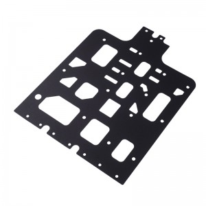 Energiförvaringsskåp Isoleringspackning GE-EFR95 Isoleringsark Flamskyddsmedel Svart PC-isoleringsark kan formas