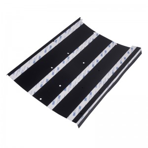 Flamskyddsmedel PC Isolerande ark Krimpböjningsisoleringsark Automotive Power Battery Base Isolerande ark