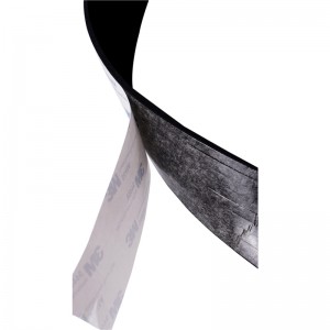 BOPU levererar förseglat öppet cell EPDM skum 3mm svart stötdämpande skum kan skäras i skumremsor