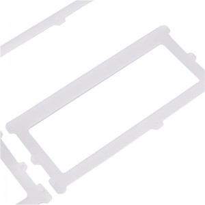 BOPU levererar vattentät silikonplatta, transparent växling av strömförsörjning Silikonpackning, tätning Ljudisolering Silikonkudde