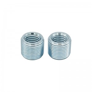 Anodiserad OEM Precision Fräsning Vändningsdelar Galvaniserad trådinsats