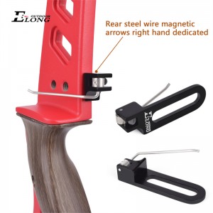 Elong Outdoor 250007-01 RH Aluminium Arrow Rest Recurve Utrustning för Recurve Bow Target Shooting