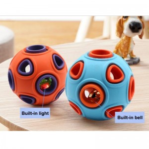 Ledde flytande hundleksaker