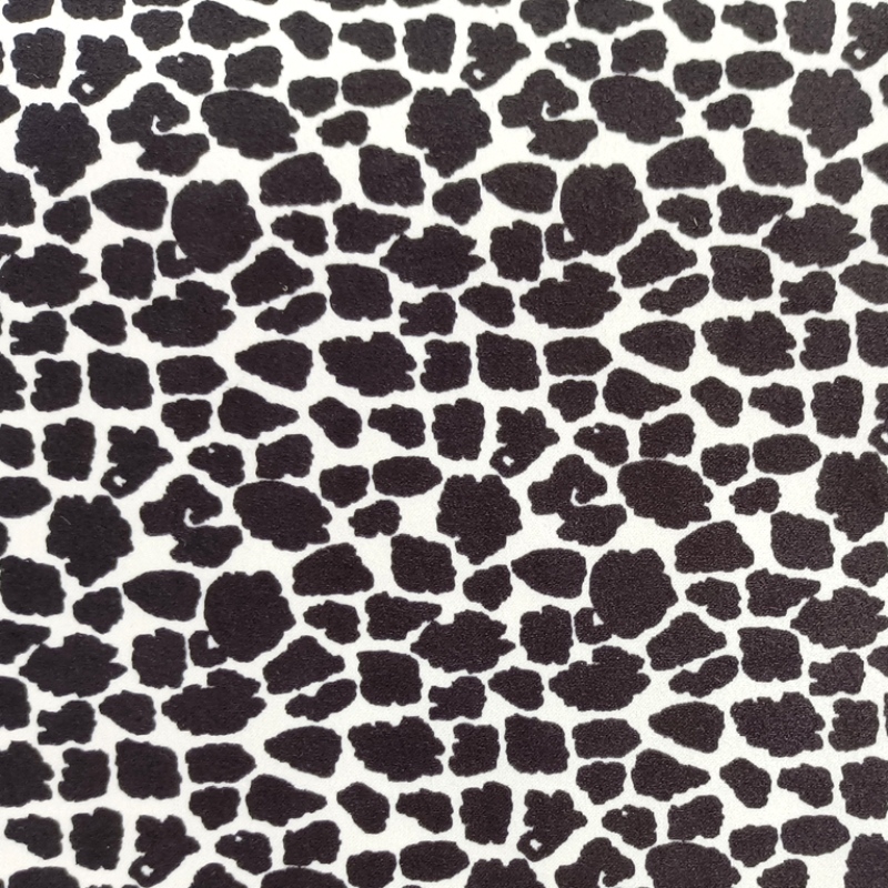 Återvinna Polyester Leopard Print