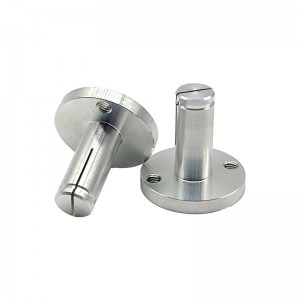 Aluminiumdelar Rapid Prototype Precision CNC-bearbetningstjänst CNC fräsning bearbetad