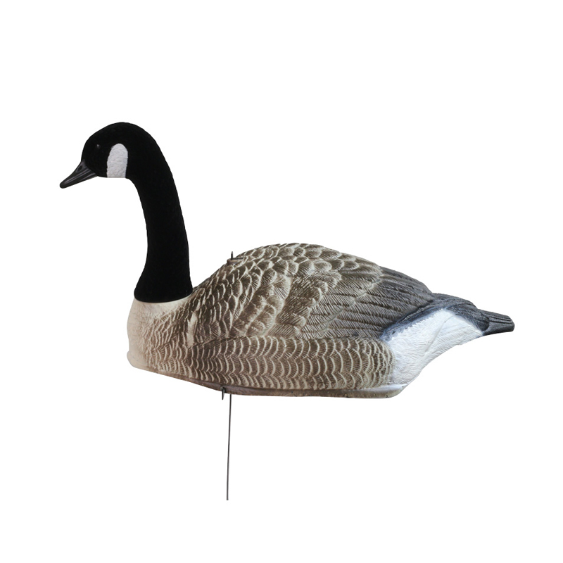 3 huvuden bytbar halvskal plastgoose decoy för jakt och park