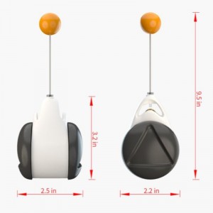 2021 Ny Cat Toy Chaser Balanced Cat Chasing Toy Interactive Kitten Swing Toy