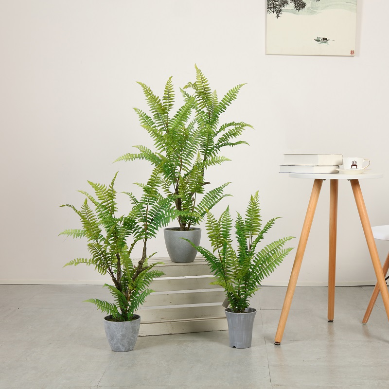 Realistiska falska växter konstgjorda växt konstgjort träd med kruka till salu