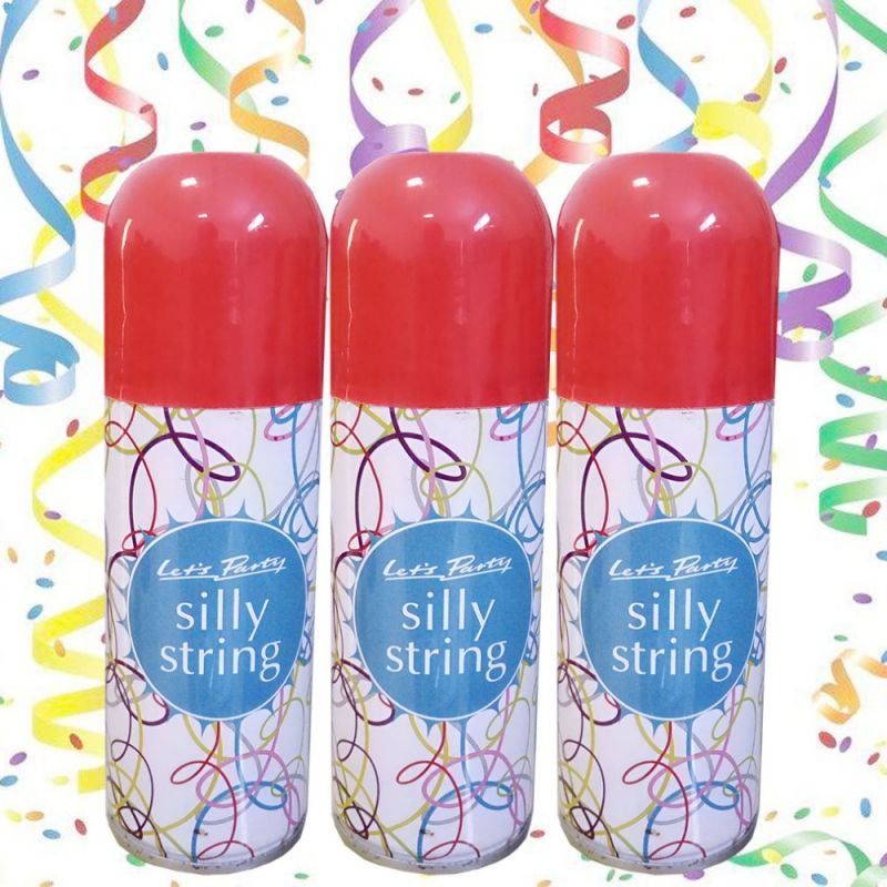 OEM Färgglada Siilly String Crazy Ribbon för födelsedag och julfest