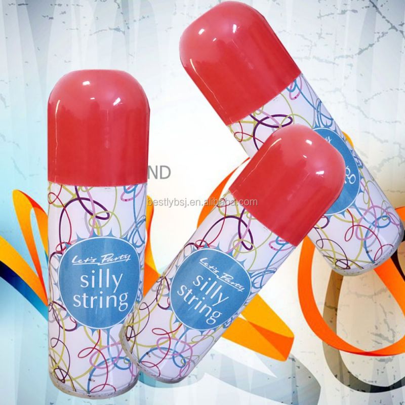 OEM Färgglada Siilly String Crazy Ribbon för födelsedag och julfest