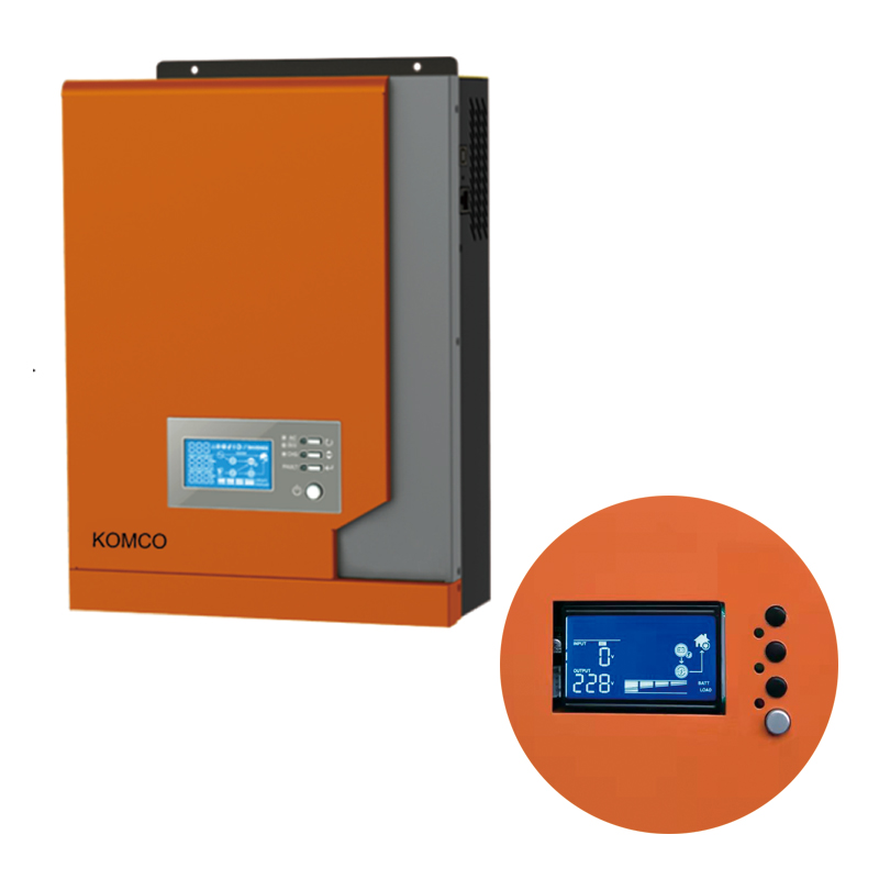 Inverex KM 2.2kW Solomriktare med MPPT Solar Charge Controller Pure Sine Wave Lämplig för alla typer av hem- och kontorsmaskiner