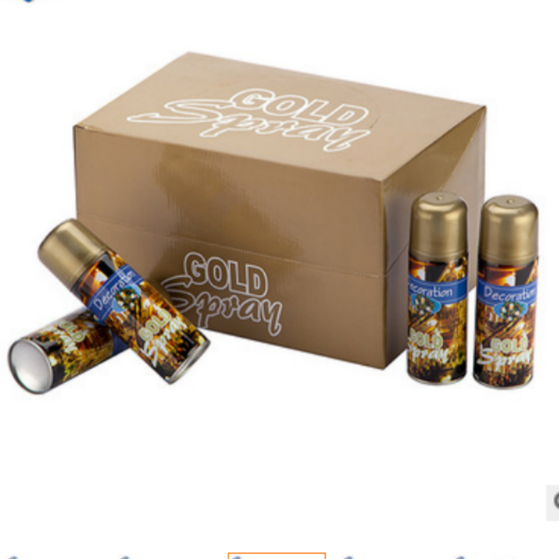 Juldekoration Tree Paint Party Gold Spray Sliver Spray Gör din fest lysande