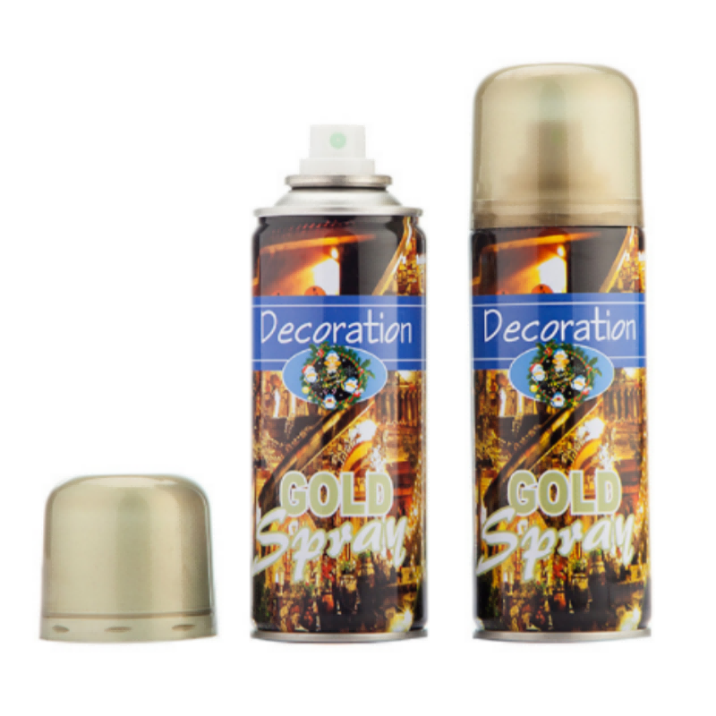 Juldekoration Tree Paint Party Gold Spray Sliver Spray Gör din fest lysande