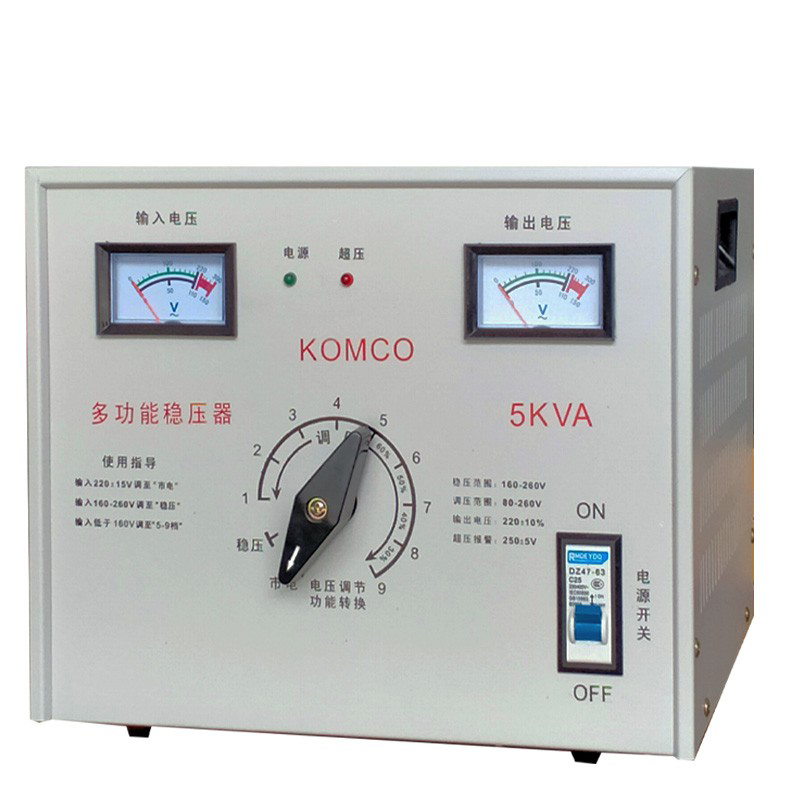 SVC TND-serie Enkelfas Automatisk AC-spänningsstabilisator/regulator för hushållsapparater