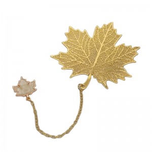 Reklam Brass Bokmärken Reklam Guld Håled Out Logo Souvenir Metal Bookmark