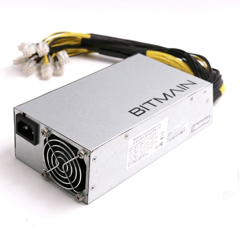 Bitcoin Miner Generic Antminer S9 13.5T 13500GH/S, 0,098 J/GH Effektivitet, 13.5th/s Bitmain S9 16nm 1372W BM1387, med strömförsörjning