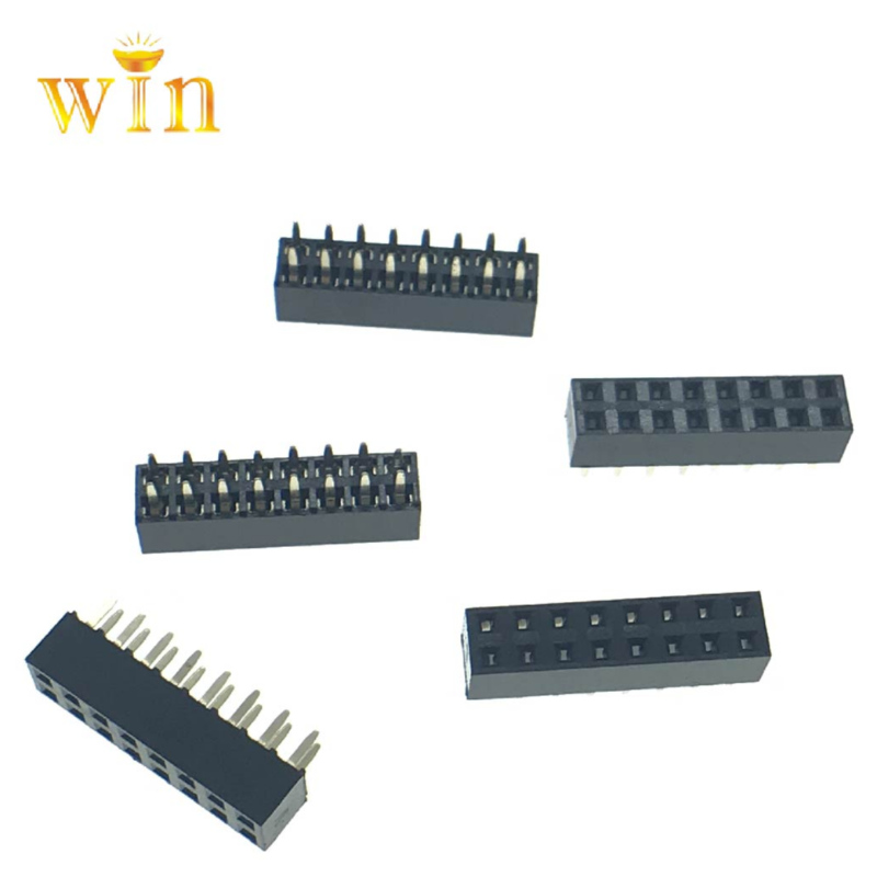 2.54mm 2x8p Kvinnlig header Connector Pin Header Socket