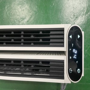 Fällande frittstående rumsvärmare