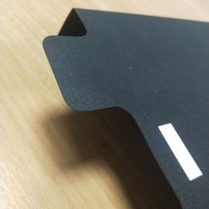 Easy Fold PC Batteriisolering Sheet Black Silk Screen Printing Isoleringspackning Dongguan Högtemperatur Mylar Sheet