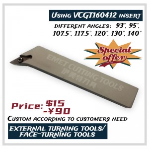 EMET-skärverktyg, externa vridverktyg, Verktygsverktyg, Stålverktyg, SVJCR2525M16, SVJC/SVJP, SVQC/SVQP, SVHC/SVHP, SVLC/SVLP, SVHC/SVVP, SVXC/svxp, svzc/svzp, vcgt16, vcgt22 , VPGT22