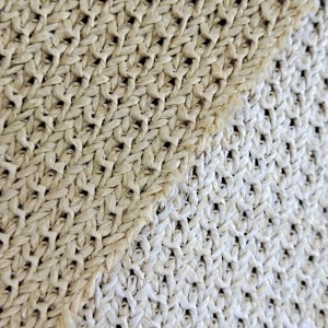 Återvunnet vävt tyg