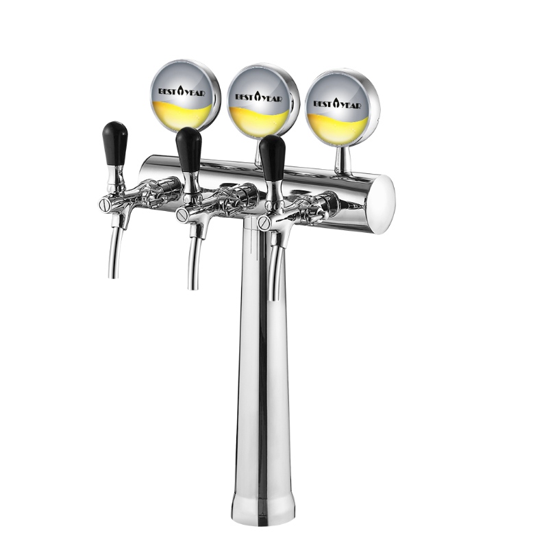 Tre sätt Brass öltorn med LED-ljus