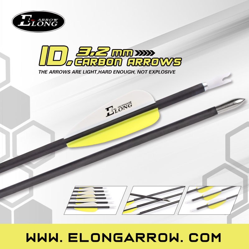 Ny ankomst- ID3.2mm Pure Carbon Arrow
