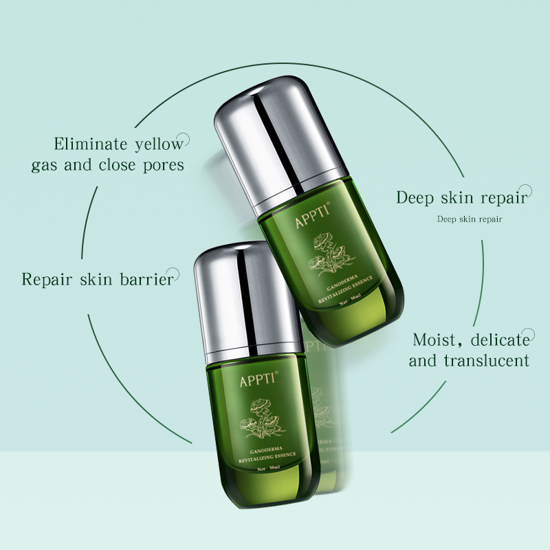 Appti Whitening och fuktgivande Ganoderma Extract Essence Anti Aging Repair Skin Care Serum
