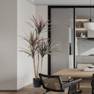 Hot Sale Factory Direktförsörjning Realistisk konstgjord växt Konstgjord Tree Chlorophytum Comosum Tree för att sälja