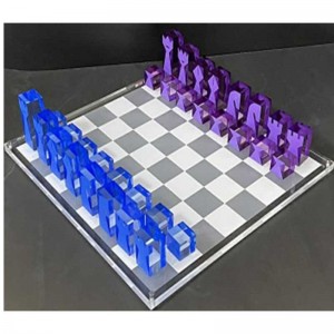 Ny design Family Acrylic Chess Set