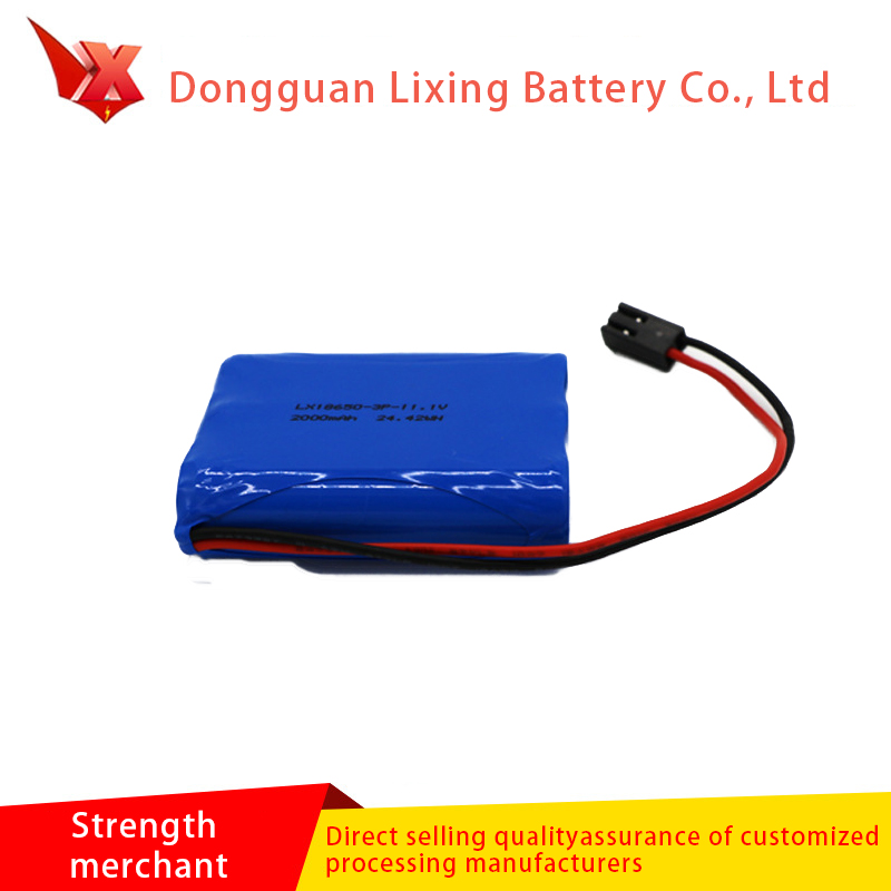 UL 18650 litiumbatteri 11.1V Batteri 2000MAH18650 Batteriladdningsverktygsbatteri