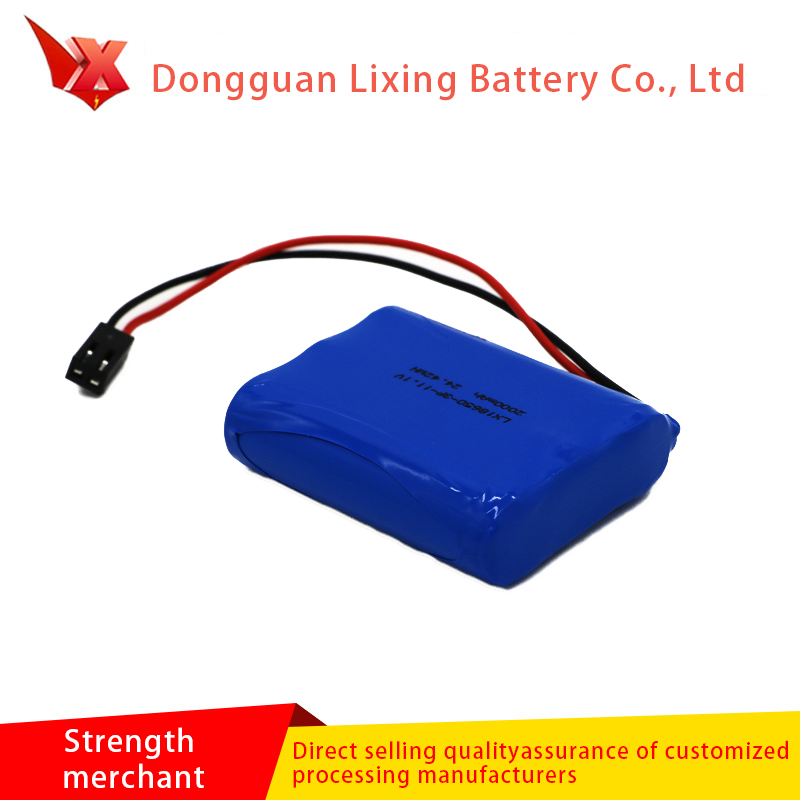 UL 18650 litiumbatteri 11.1V Batteri 2000MAH18650 Batteriladdningsverktygsbatteri