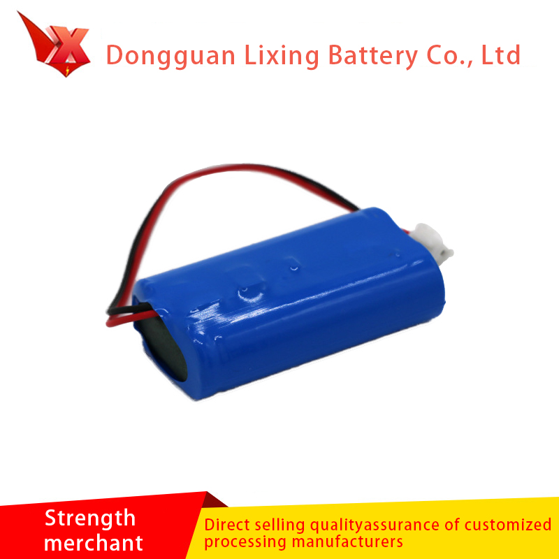 Ul 18650 litiumbatteri 7.4v elverktyg Batteri 2000mAh specialbatteri för soptunna
