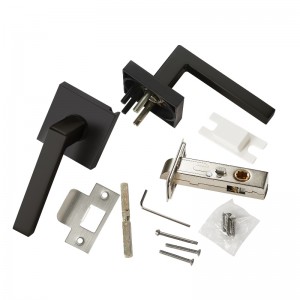 S7602 Tung passagespake Set Keyless Door Lock med dold skruvar Installation