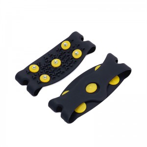 5-Stud Snow Ice Claw Climbing Anti Slip Spikes Grips Crampon Cleats för Boot Shoes