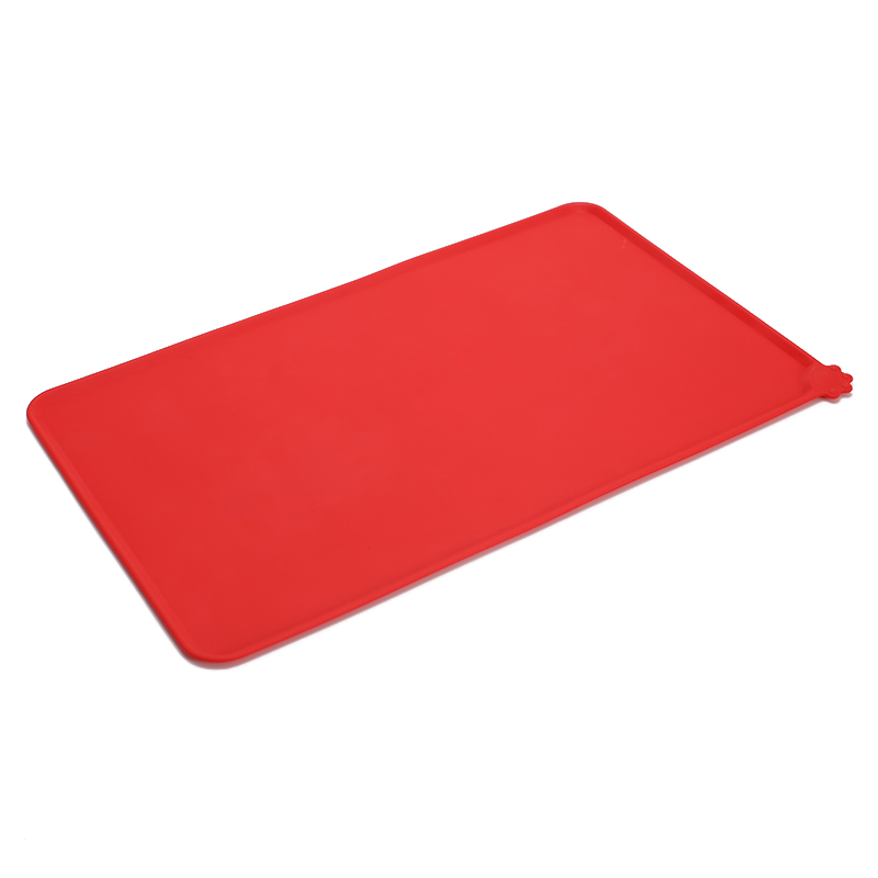 Matkvalitet Silikon Vattentät Dog Cat Pet Feeding Mats