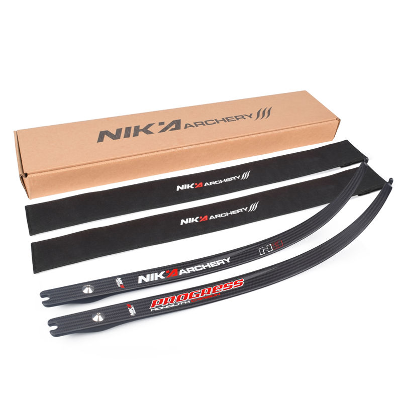 Nika Archery N3 70inches Bågskytte Recurve Bow ILF Carbon Limb