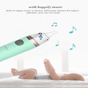 Baby Nasal Aspirator Spädbarn Nasal Aspirator Elektrisk Nose Cleaner Sniffling Utrustning