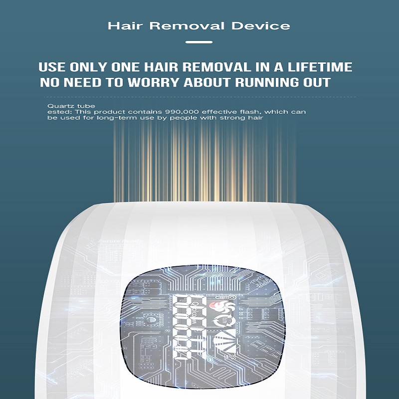 Hemma IPL hårborttagning för kvinnor och män, permanenta smärtfria laser hårborttagningsmaskiner