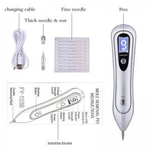 Led Laser Freckle Removal Machine Skin Mole Dark Spot Face Wart Tag Remover Plasma Pen Skin Tag Removal Pen
