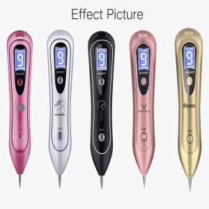 Acne Freckle Skin Tag Tatoo Device Sweep Spot Ta bort Pen Plasma Laser Mole Remover Beauty Removal Pen