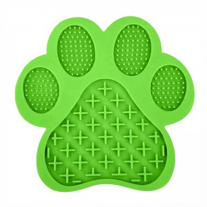 Silikon slickar mattor med sugor mot vägg för husdjur hundar