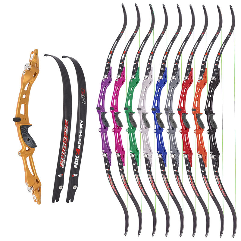 Nika Archery ET-8 RH ILF N3 Carbon Limmer 68Inches Archery Recurve Bow