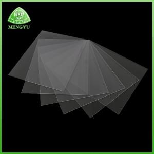 Hög transparent PVC-ark Material Plastfilm Plast Folding Box Blister Box Utskrift Förpackning/Isolering Brandskydd Inflaming Retarding