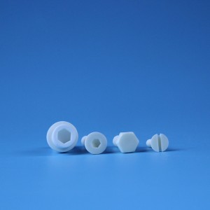 Aluminiumoxid keramiska skruvar