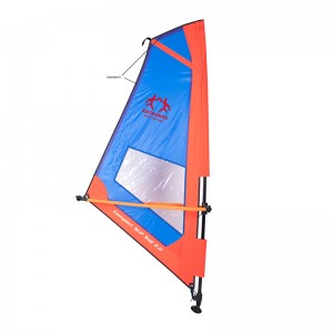 Freeride Windsurf Sail, Boom, Uphaul Windsurfing, Mast Extension och Base